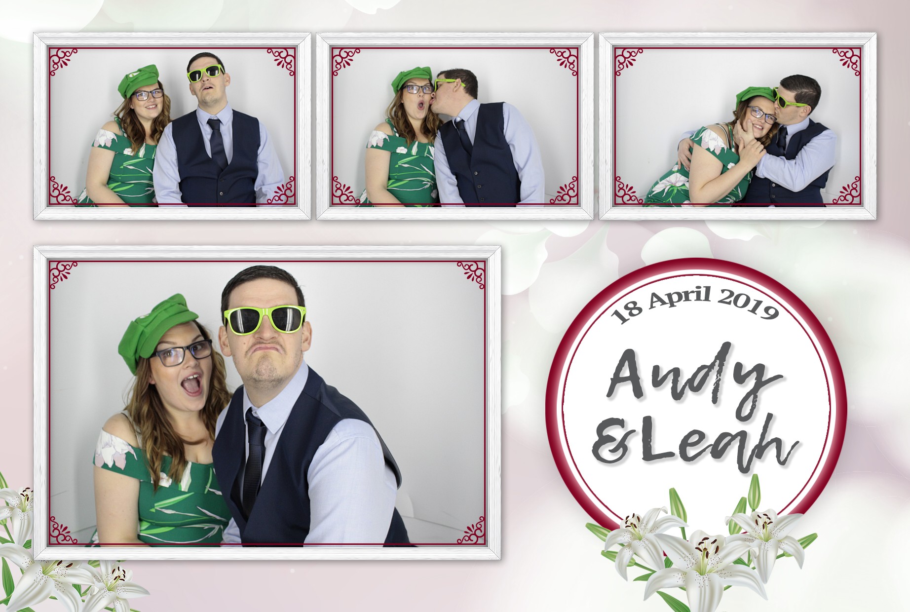 Andy & Leah's Wedding | View more photos from the event at gallery.myphotoboothexperience.co.uk/u/MyPhotoBoothExperienceLtd/Andy-Leahs-Wedding